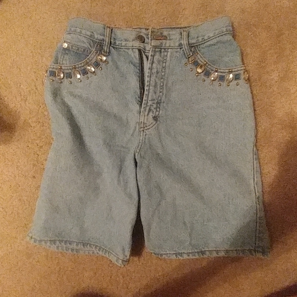 Whooz blood jean highwasted shorts